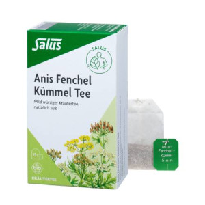Produktbild von ANIS FENCHEL K&uuml;mmel Tee AFeK&uuml; Bio Salus Filterbtl.