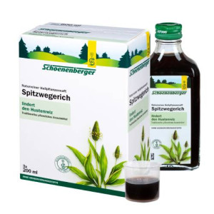 Produktbild von SPITZWEGERICHSAFT Schoenenberger