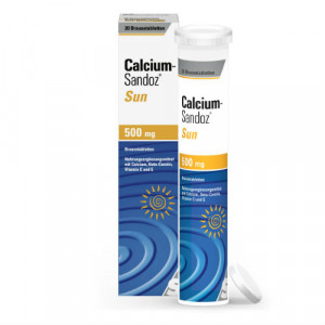 Produktbild von CALCIUM SANDOZ Sun Brausetabletten