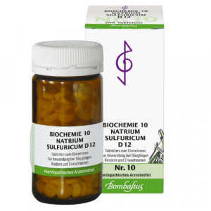 Produktbild von BIOCHEMIE 10 Natrium sulfuricum D 12 Tabletten