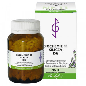 Produktbild von BIOCHEMIE 11 Silicea D 6 Tabletten