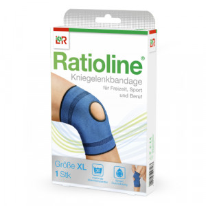 Produktbild von RATIOLINE active Kniegelenkbandage Gr.XL