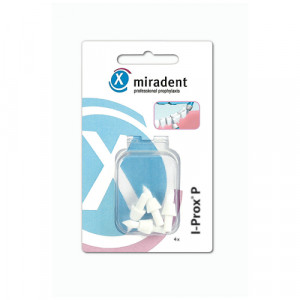Produktbild von MIRADENT Ersatz Spitzb&uuml;rsten I-Prox P wei&szlig; soft