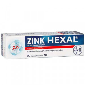 Produktbild von ZINK HEXAL Brausetabletten