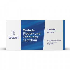 Produktbild von WELEDA Fieber- und Zahnungsz&auml;pfchen