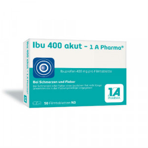 Produktbild von IBU 400 akut-1A Pharma Filmtabletten