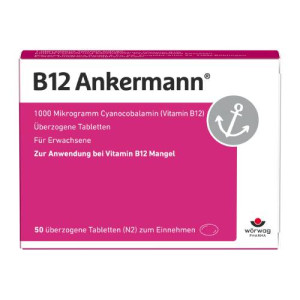 Produktbild von B12 ANKERMANN &uuml;berzogene Tabletten