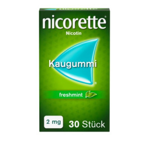 Produktbild von NICORETTE Kaugummi 2 mg freshmint