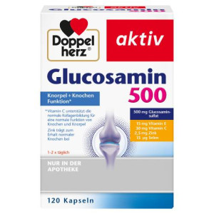 Produktbild von DOPPELHERZ Glucosamin 500 Kapseln
