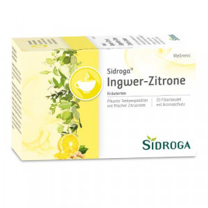 Produktbild von SIDROGA Wellness Ingwer-Zitrone Tee Filterbeutel