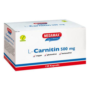 Produktbild von L-CARNITIN 500 mg Megamax Kapseln