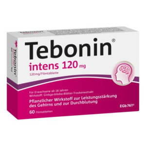 Produktbild von TEBONIN intens 120 mg Filmtabletten