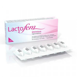 LACTOFEM Milchs&auml;ure Vaginalz&auml;pfchen