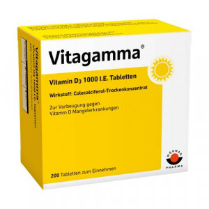 VITAGAMMA Vitamin D3 1.000 I.E. Tabletten