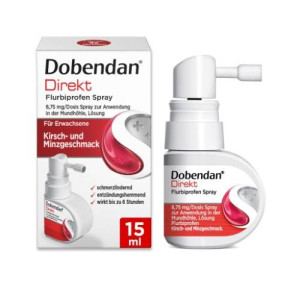 Produktbild von DOBENDAN Direkt Flurbiprofen Spray 8,75mg/Dos.Mund