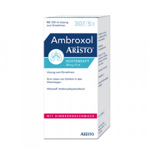 Produktbild von AMBROXOL Aristo Hustensaft 30 mg/5 ml Lsg.z.Einn.
