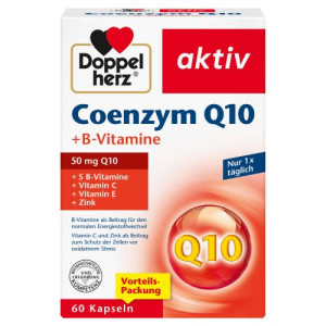 Produktbild von DOPPELHERZ Coenzym Q10+B Vitamine Kapseln