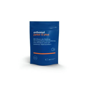 Produktbild von ORTHOMOL Junior Omega plus Kaudragees