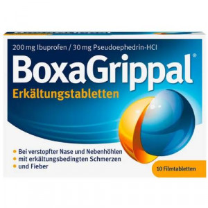 Produktbild von BOXAGRIPPAL Erk&auml;ltungstabletten 200 mg/30 mg FTA