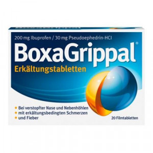 Produktbild von BOXAGRIPPAL Erk&auml;ltungstabletten 200 mg/30 mg FTA