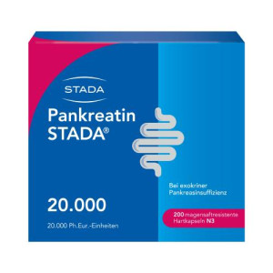 Produktbild von PANKREATIN STADA 20.000 magensaftres.Hartkapseln