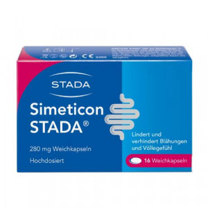 Produktbild von SIMETICON STADA 280 mg Weichkapseln
