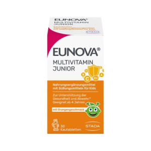 Produktbild von EUNOVA Junior Kautabletten m.Orangengeschmack