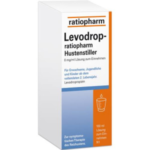 Produktbild von LEVODROP-ratiopharm Hustenstiller 6 mg/ml LSE