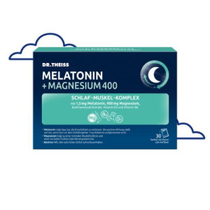Produktbild von DR.THEISS Melatonin+Magn.400 Schlaf-Komplex Pulver