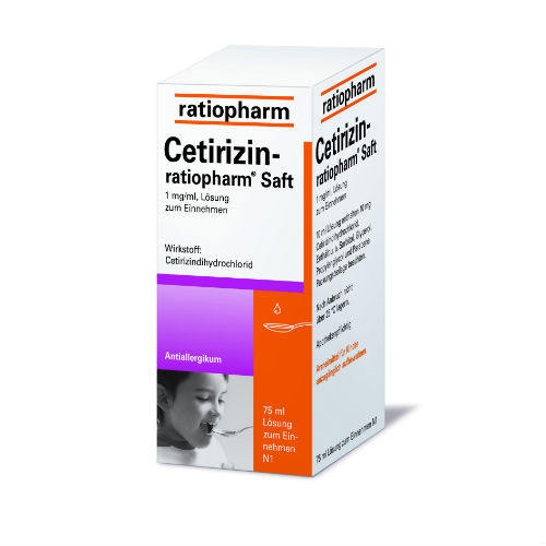 CETIRIZIN-ratiopharm Saft