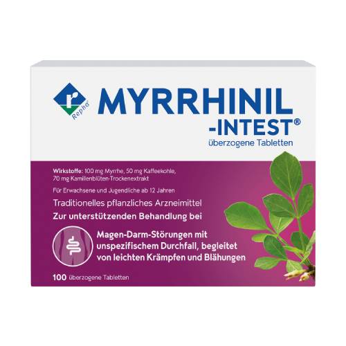 MYRRHINIL INTEST überzogene Tabletten