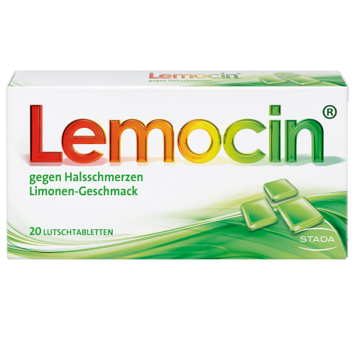 LEMOCIN gegen Halsschmerzen Lutschtabletten