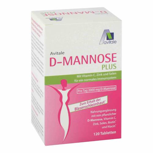 D-MANNOSE PLUS 2000 mg Tabl.m.Vit.u.Mineralstof.
