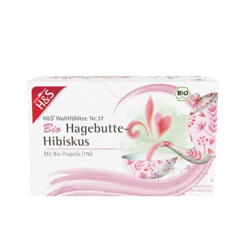 H&S Bio Hagebutte-Hibiskus Filterbeutel